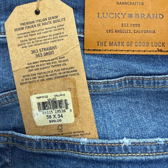 Lucky Brand saturday stretch 363 straight jean, NEW WITH TAGS - Picture 4 of 4